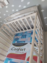 CAMA CUNA CAPITONEADA CON COLCHONETA